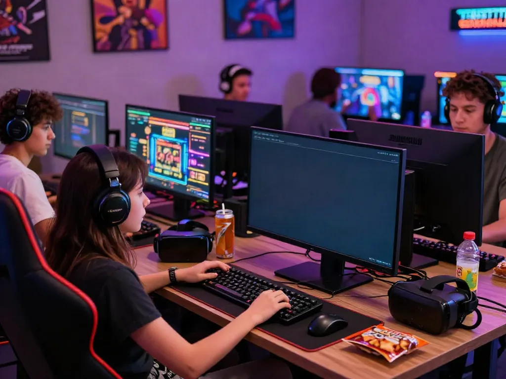 Players enjoying games at independent casinos not on GamStop, showcasing an exciting online gaming atmosphere.