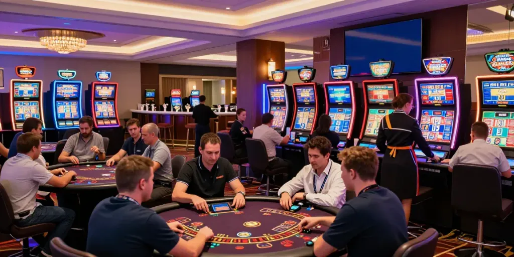 Experience the excitement of independent casinos not on gamstop with vibrant gaming tables and attentive staff.