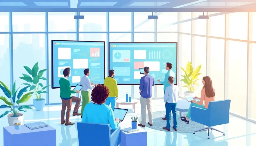 Discovering innovative solutions for web app development through team collaboration.