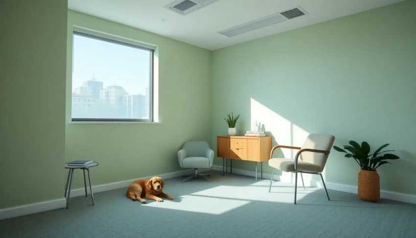Engage in effective depression treatment with a compassionate psychologist and therapy dog in Sydney.