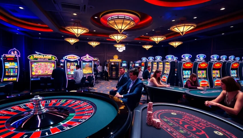 Exploring the trustworthiness of uk88 có uy tín không in a lively casino environment with exciting gaming.