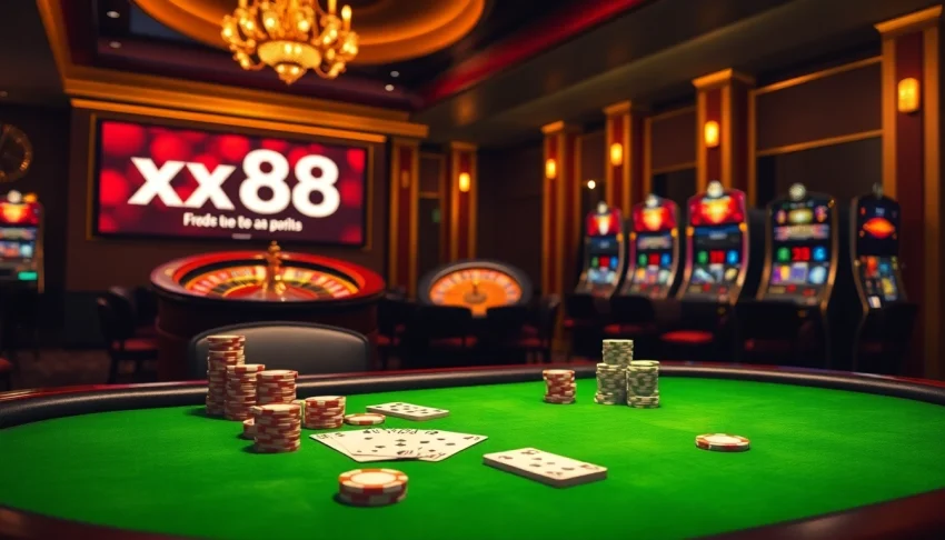 Place your bets at the xx88 casino table and experience the thrill of winning!