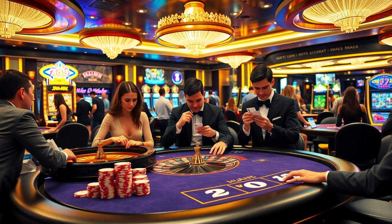 Experience the thrill of high-stakes gaming at 789 club with glamorous tables and exciting slot machines.