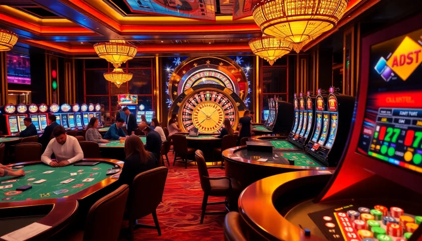 Experience thrilling betting at https://kingarthurcafe.com/menu with vibrant casino tables and excited players.