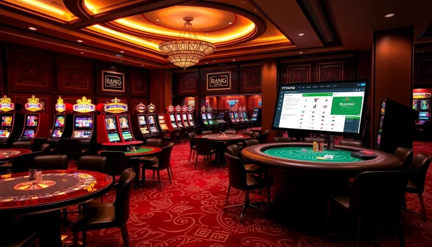 The exciting world of 79kking.blog casino gaming with vibrant tables and slot machines.