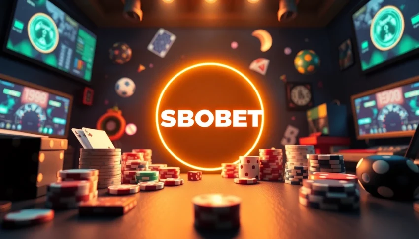 SBOBET.dance showcases vibrant online gaming elements, inviting immersive experiences in sports and casino betting.