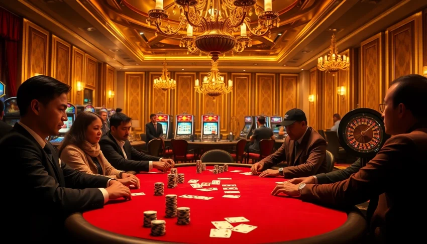 Experience the excitement of high-stakes poker at https://99wincasino.com/, showcasing elegant chips and cards.