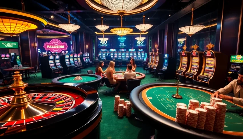 Immerse in the thrilling ambiance of 789club, featuring dynamic tables and engaging players.