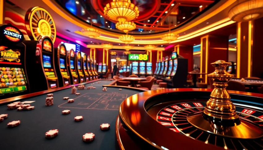 Experience the excitement of xin88 with vibrant casino games and dynamic gambling action.