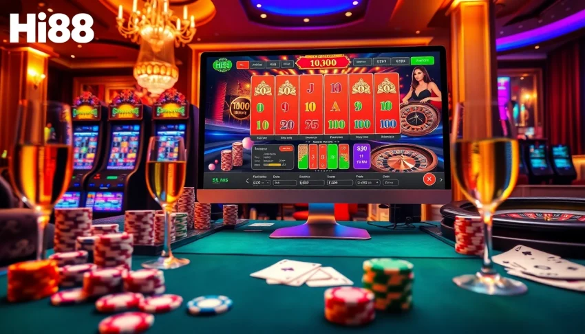 Experience the thrill of Hi88 with vibrant casino games and exciting betting options.