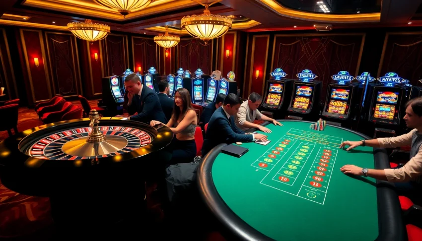 Experience the excitement of gambling at https://789club.quest/ with vibrant slot machines and poker tables.