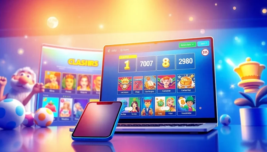 Experience the excitement of 92lottery with a modern gaming interface and vibrant colors.