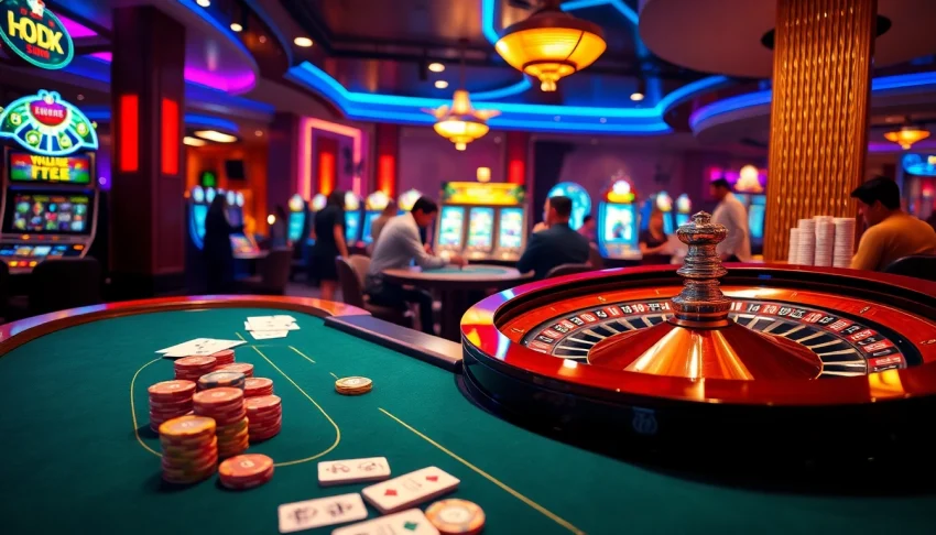 Tập đoàn truyền thông TPJ enhancing the excitement of casino games in a luxurious setting