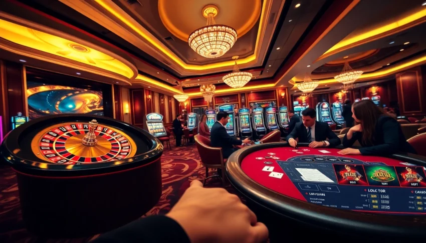Experience vibrant casino excitement with https://fly88seo.com/ featuring roulette, slot machines, and eager players.