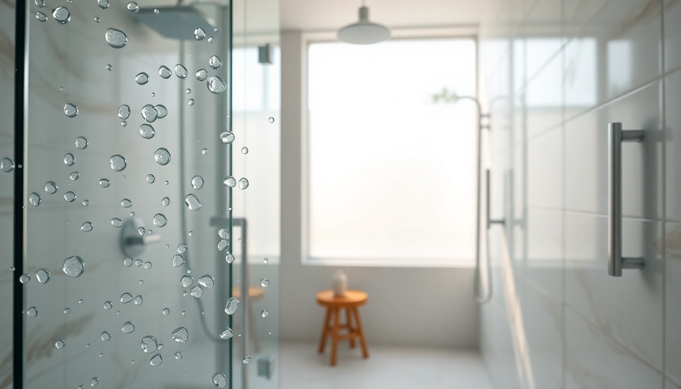 Experience a luxurious wet room shower with modern design and elegant glass screens.