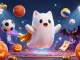 Experience thrilling gameplay with Sunwin as the friendly ghost cat and bat adventure through a vibrant casino.