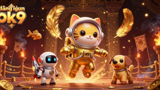 Experience the excitement of registering for 登录 ok9 with lively casino elements and vibrant characters.